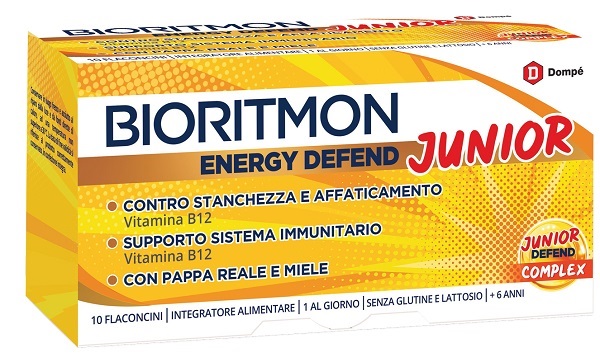BIORITMON ENERGY DEFEND JUNIOR 10 FLACONCINI 10 ML - Farmacia Artemisia di Montecuollo Dott. Angelo snc