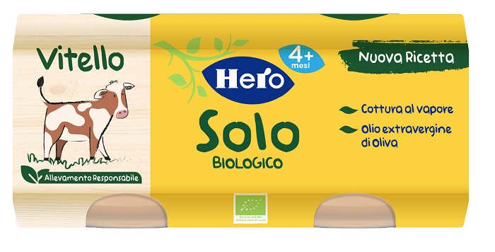 HERO BABY SOLO OMOGENEIZZATO VITELLO 2X80 G - Farmacia Artemisia di Montecuollo Dott. Angelo snc