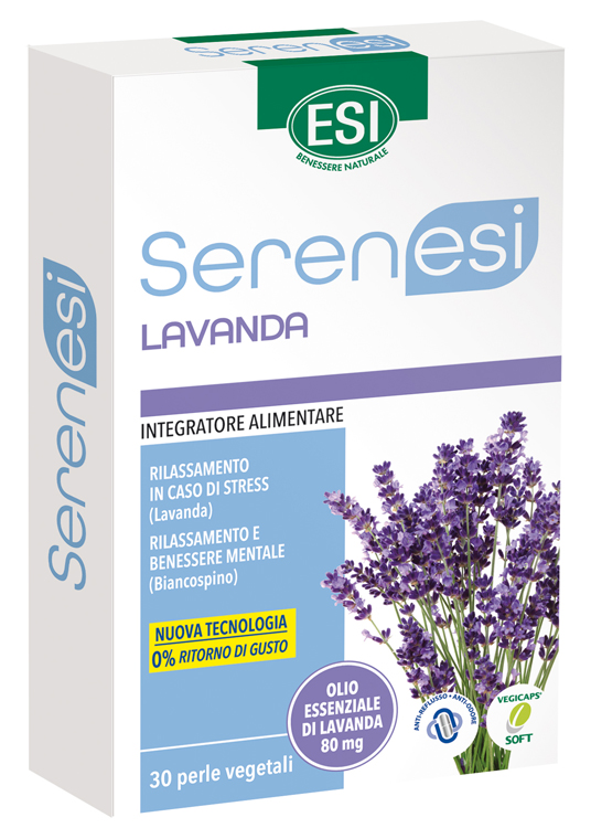 ESI SERENESI LAVANDA 30 PERLE VEGICAPS - Farmacia Artemisia di Montecuollo Dott. Angelo snc