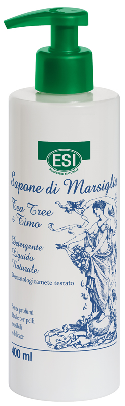 ESI SAPONE MARSIGLIA TEA TREE E TIMO 400 ML - Farmacia Artemisia di Montecuollo Dott. Angelo snc