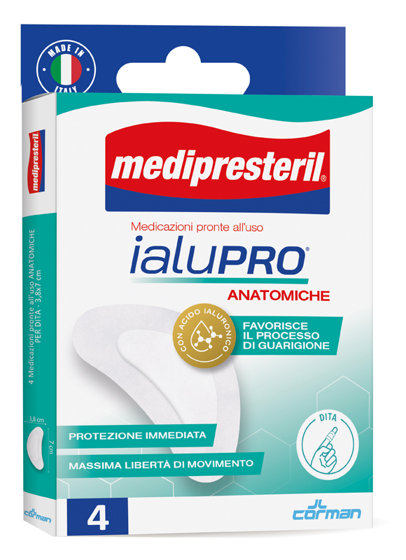 MEDIPRESTERIL IALUPRO DITA 3,8X7 CM 4 PEZZI - Farmacia Artemisia di Montecuollo Dott. Angelo snc