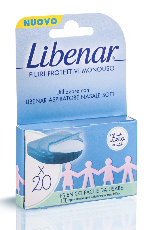 LIBENAR ASPIRATORE NASALE SOFT FILTRI 20 PEZZI - Farmacia Artemisia di Montecuollo Dott. Angelo snc