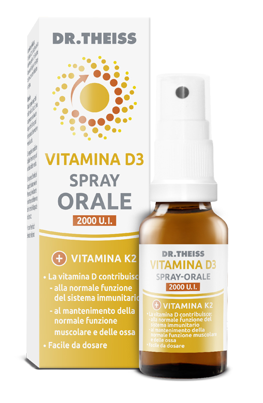 THEISS VITAMINA D3 SPRAY ORALE 20 ML - Farmacia Artemisia di Montecuollo Dott. Angelo snc