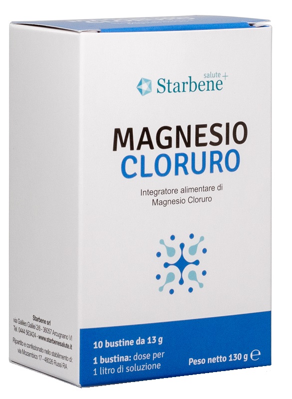 MAGNESIO CLORURO 10 BUSTINE - Farmacia Artemisia di Montecuollo Dott. Angelo snc