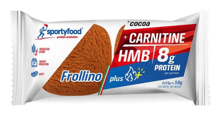 SPORTYFOOD FROLLINO CACAO PLUS 50 G - Farmacia Artemisia di Montecuollo Dott. Angelo snc