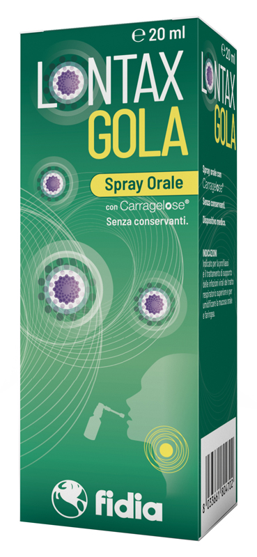 LONTAX GOLA SPRAY ORALE 20 ML - Farmacia Artemisia di Montecuollo Dott. Angelo snc