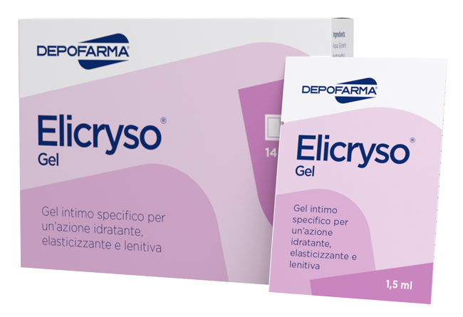 ELICRYSO GEL INTIMO IDRATANTE ELASTICIZZANTE E LENITIVO 14 BUSTINE DA 1,5 ML - Farmacia Artemisia di Montecuollo Dott. Angelo snc