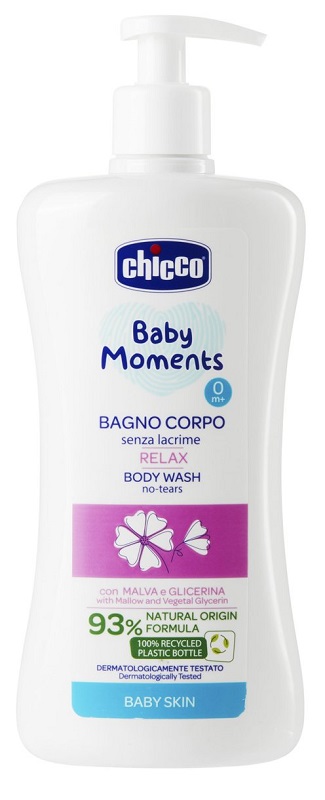CHICCO BABY MOMENTS BAGNO RELAX 500 ML - Farmacia Artemisia di Montecuollo Dott. Angelo snc