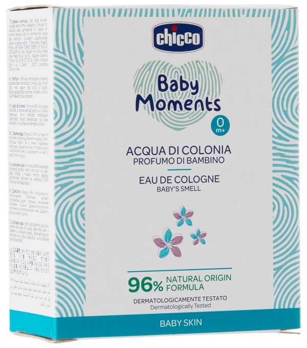CHICCO BABY MOMENTS ACQUA DI COLONIA PROFUMO DI BAMBINO 100 ML - Farmacia Artemisia di Montecuollo Dott. Angelo snc
