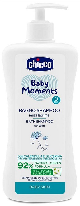 CHICCO BABY MOMENTS BAGNO SHAMPOO DELICATE 500 ML - Farmacia Artemisia di Montecuollo Dott. Angelo snc