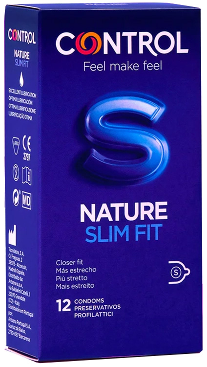 PROFILATTICO CONTROL NATURE SLIM FIT 12 PEZZI EN-SP-IT-PT - Farmacia Artemisia di Montecuollo Dott. Angelo snc