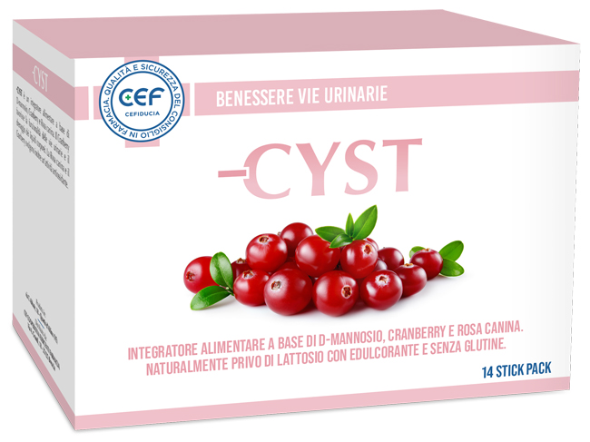 CEF-CYST 14 BUSTINE - Farmacia Artemisia di Montecuollo Dott. Angelo snc