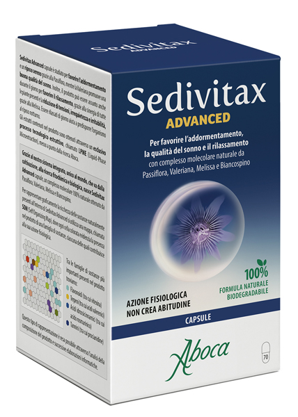 SEDIVITAX ADVANCED 70 CAPSULE - Farmacia Artemisia di Montecuollo Dott. Angelo snc