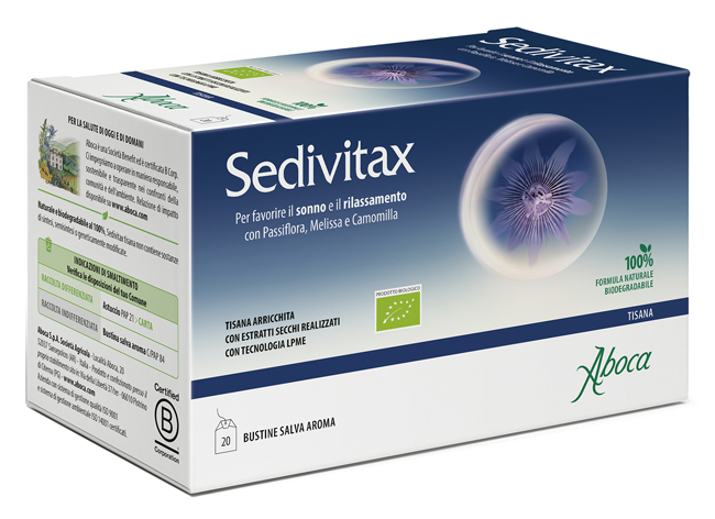 SEDIVITAX TISANA 20 BUSTINE - Farmacia Artemisia di Montecuollo Dott. Angelo snc