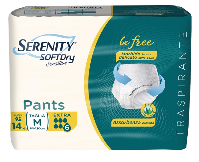 SERENITY PANTS SD SENSITIVE EXTRA M 14 PEZZI - Farmacia Artemisia di Montecuollo Dott. Angelo snc