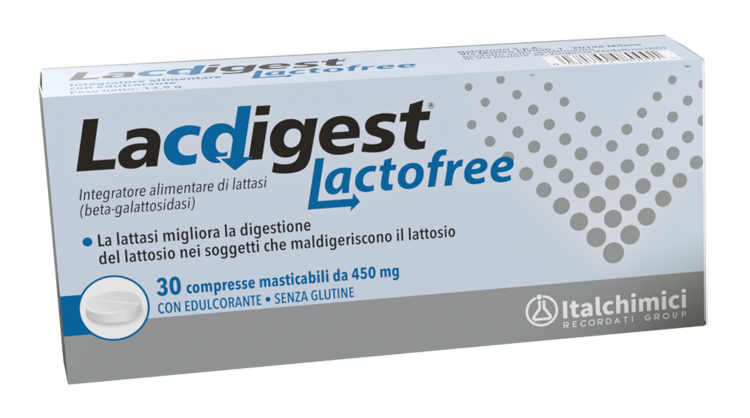 LACDIGEST LACTOFREE 30 COMPRESSE MASTICABILI - Farmacia Artemisia di Montecuollo Dott. Angelo snc