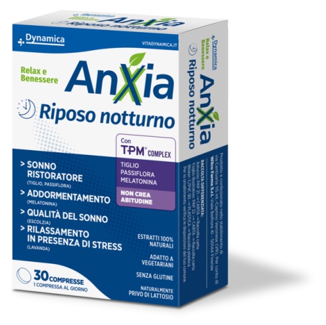 DYNAMICA ANXIA RIPOSO NOTTURNO 30 COMPRESSE - Farmacia Artemisia di Montecuollo Dott. Angelo snc