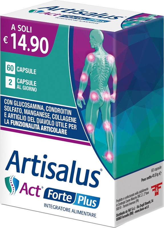 ARTISALUS ACT FORTE PLUS 60 CAPSULE - Farmacia Artemisia di Montecuollo Dott. Angelo snc