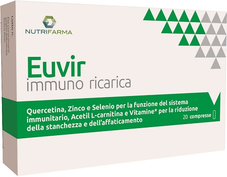 EUVIR IMMUNO RICARICA 20 COMPRESSE - Farmacia Artemisia di Montecuollo Dott. Angelo snc