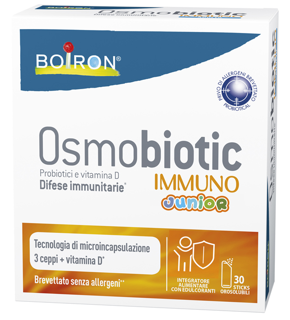 OSMOBIOTIC IMMUNO JUNIOR 30 STICK - Farmacia Artemisia di Montecuollo Dott. Angelo snc