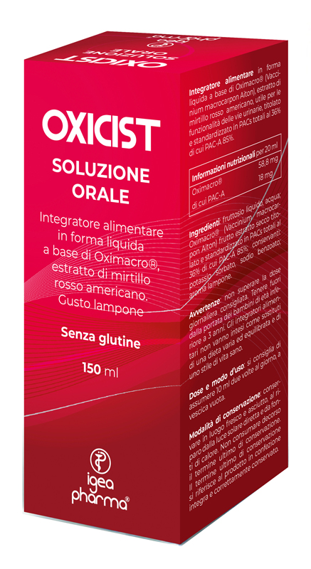 OXICIST SOLUZIONE ORALE 150 ML - Farmacia Artemisia di Montecuollo Dott. Angelo snc