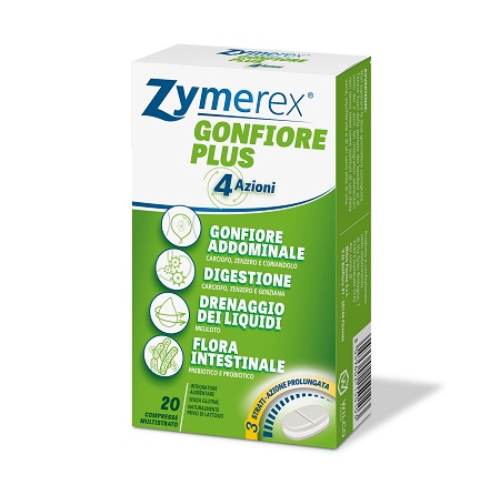 ZYMEREX GONFIORE PLUS 20 COMPRESSE - Farmacia Artemisia di Montecuollo Dott. Angelo snc