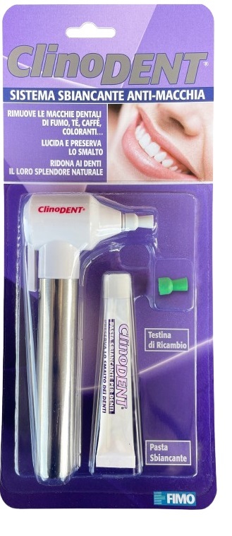 CLINODENT SISTEMA SBIANCANTE ANTIMACCHIA - Farmacia Artemisia di Montecuollo Dott. Angelo snc