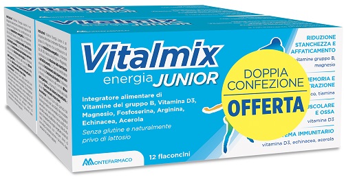 VITALMIX JUNIOR 12 FLACONCINI DA 12 ML BIPACK - Farmacia Artemisia di Montecuollo Dott. Angelo snc