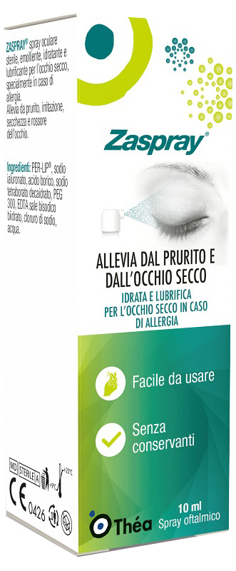 ZASPRAY SPRAY OCULARE 10 ML - Farmacia Artemisia di Montecuollo Dott. Angelo snc