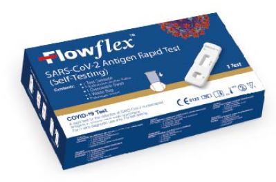 TEST ANTIGENICO RAPIDO COVID-19 FLOWFLEX AUTODIAGNOSTICO DETERMINAZIONE QUALITATIVA ANTIGENI SARS-COV-2 IN TAMPONI NASALI MEDIANTE IMMUNOCROMATOGRAFIA PROVETTA CON ALLUMINIO - Farmacia Artemisia di Montecuollo Dott. Angelo snc