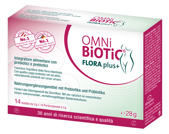 OMNI BIOTIC FLORA PLUS+ 14 BUSTINE DA 2 G - Farmacia Artemisia di Montecuollo Dott. Angelo snc