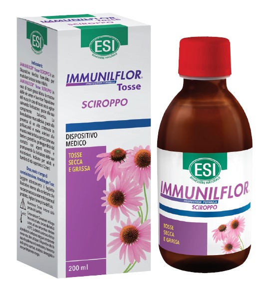 ESI IMMUNILFLOR SCIROPPO TOSSE 200 ML - Farmacia Artemisia di Montecuollo Dott. Angelo snc