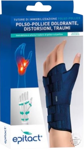 TUTORE POLSO/POLLICE PER TENDINITE EPITACT QUERV'ACTIV SINISTRO S - Farmacia Artemisia di Montecuollo Dott. Angelo snc