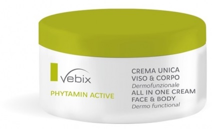 VEBIX PHYTAMIN E CREMA UNICA DERNOFUNSIONALE VISO E CORPO 300 ML - Farmacia Artemisia di Montecuollo Dott. Angelo snc