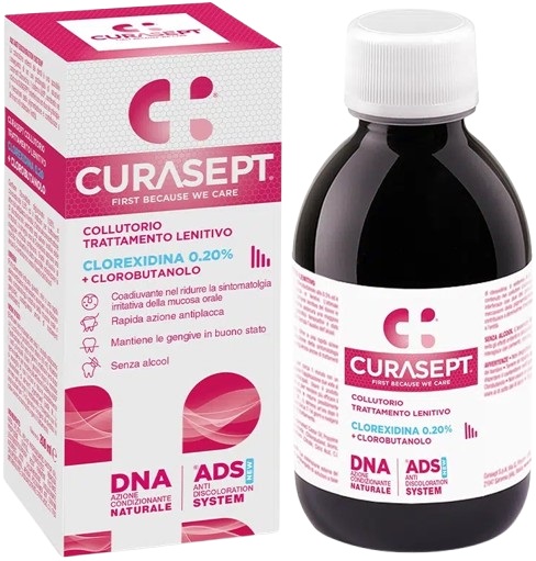CURASEPT COLLUTORIO ADS DNA TRATTAMENTO LENITIVO 200 ML - Farmacia Artemisia di Montecuollo Dott. Angelo snc