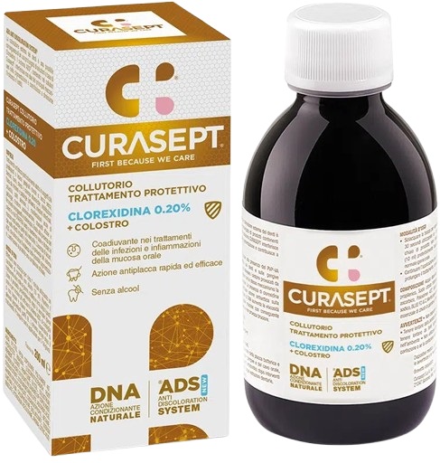 CURASEPT COLLUTORIO ADS DNA TRATTAMENTO PROTETTIVO 200 ML - Farmacia Artemisia di Montecuollo Dott. Angelo snc