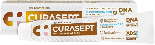 CURASEPT GEL DENTIFRICIO ADS DNA TRATTAMENTO PROTETTIVO 75 ML - Farmacia Artemisia di Montecuollo Dott. Angelo snc