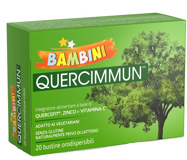 QUERCIMMUN BAMBINI 20 BUSTINE OROSOLUBILI - Farmacia Artemisia di Montecuollo Dott. Angelo snc