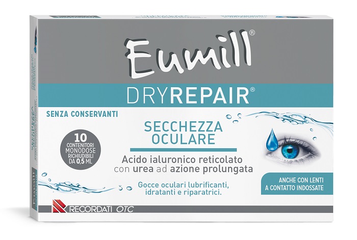 EUMILL DRYREPAIR GOCCE OCULARI 10 PEZZI DA 0,5 ML - Farmacia Artemisia di Montecuollo Dott. Angelo snc