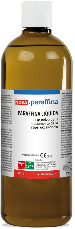 NOVA PARAFFINA LIQUIDA 1000 ML - Farmacia Artemisia di Montecuollo Dott. Angelo snc
