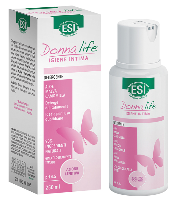 ESI DONNA LIFE DETERGENTE INTIMO LENITIVO 250 ML - Farmacia Artemisia di Montecuollo Dott. Angelo snc