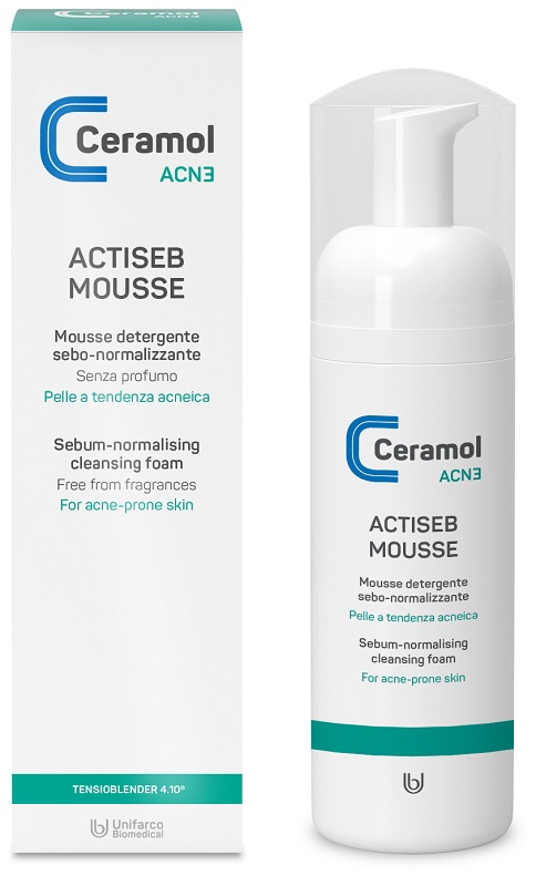 CERAMOL ACN3 ACTISEB MOUSSE 150 ML - Farmacia Artemisia di Montecuollo Dott. Angelo snc