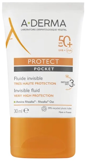 ADERMA A-D PROTECT FLUIDO POCKET SPF 50+ 30 ML - Farmacia Artemisia di Montecuollo Dott. Angelo snc