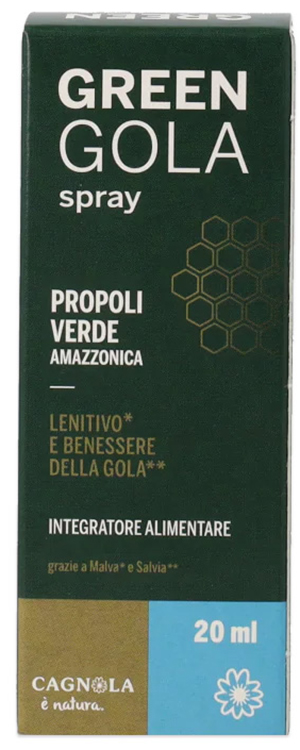 GREEN GOLA SPRAY 20 ML - Farmacia Artemisia di Montecuollo Dott. Angelo snc