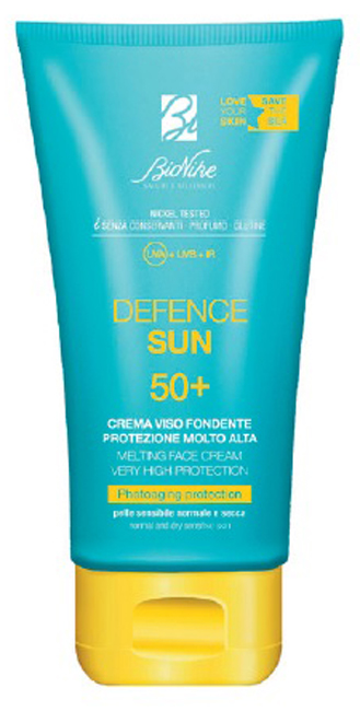 DEFENCE SUN CREMA VISO FONDENTE 50+ 50 ML - Farmacia Artemisia di Montecuollo Dott. Angelo snc