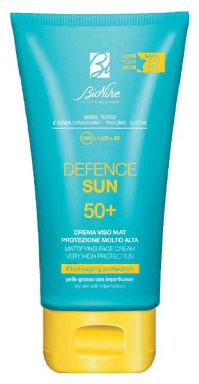 DEFENCE SUN CREMA VISO MAT SPF50+ PROTEZIONE MOLTO ALTA 50 ML - Farmacia Artemisia di Montecuollo Dott. Angelo snc