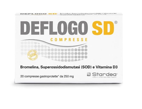 DEFLOGO SD 20 COMPRESSE GASTROPROTETTE SENZA GLUTINE SENZA LATTOSIO - Farmacia Artemisia di Montecuollo Dott. Angelo snc