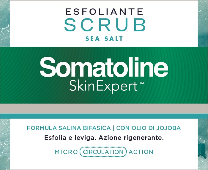 SOMATOLINE SKIN EXPERT SCRUB SEA SALT 350 G - Farmacia Artemisia di Montecuollo Dott. Angelo snc