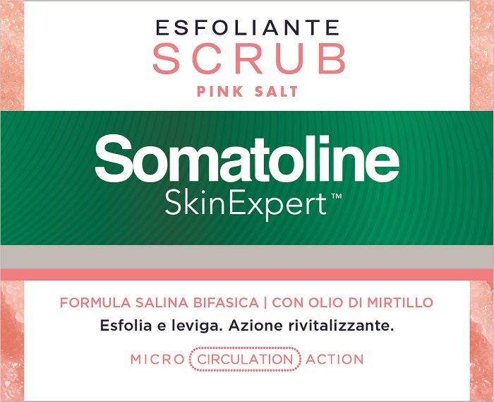 SOMATOLINE SKIN EXPERT SCRUB PINK SALT 350 G - Farmacia Artemisia di Montecuollo Dott. Angelo snc