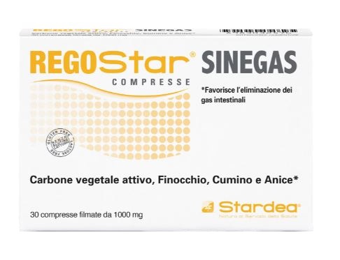 REGOSTAR SINEGAS 30 COMPRESSE - Farmacia Artemisia di Montecuollo Dott. Angelo snc